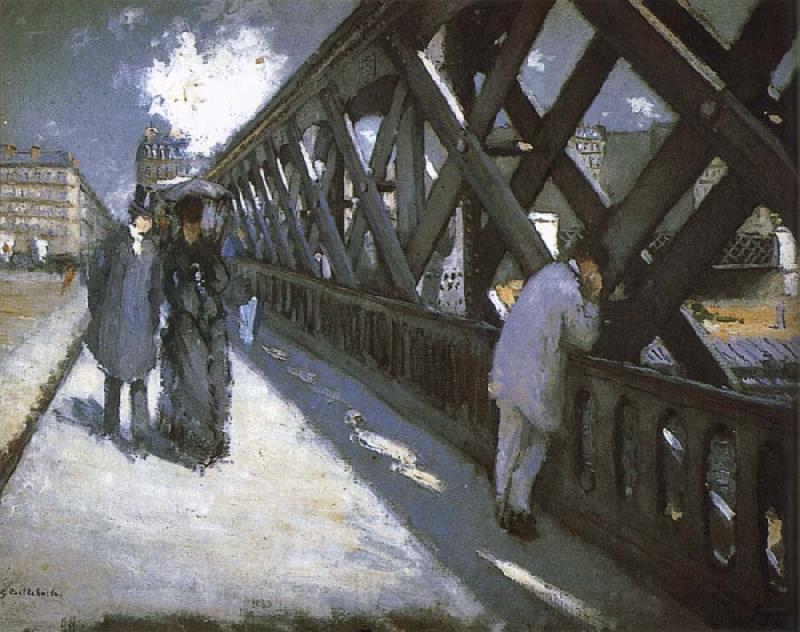 Gustave Caillebotte Study of pier Spain oil painting art
